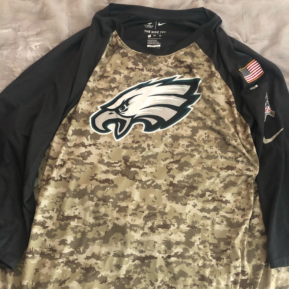 Men’s salute to service Eagles 3/4 sleeve